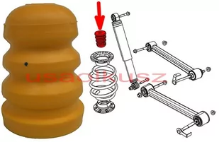 Odbój tylnego zawieszenia Dodge Nitro - Klocki hamulcowe - miniaturka - grafika 2