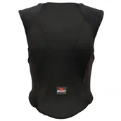 Kurtki jeździeckie - Kamizelka ochronna START EffectFlex młodzieżowa czarna, rozmiar: M - miniaturka - grafika 1