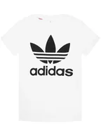 Koszulki dla chłopców - Adidas T-Shirt Trefoil DV2904 Biały Regular Fit - miniaturka - grafika 1