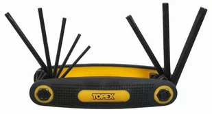 Topex imbusy składane Torx T9 - T40 8szt. 35d959 - Klucze i nasadki - miniaturka - grafika 1