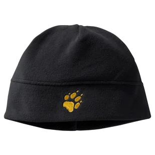 Dziecięca Czapka zimowa JACK WOLFSKIN REAL STUFF CAP K 1910361-6000 – Czarny - Czapki dla dzieci - miniaturka - grafika 1