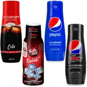 Syropy i koncentraty owocowe - Zestaw Sodastream Pepsi Pepsi Max Cola Fruttamax - miniaturka - grafika 1