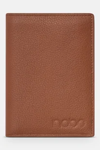 Duży męski skórzany portfel Nobo brązowy - Portfele - miniaturka - grafika 1