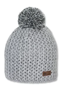 Sterntaler Strickmütze Cappellopello Czapka z dzianiny dla niemowląt, Szary (Srebrny Melange 542), Talla Única (talla del fabricante: 55) - Czapki damskie - miniaturka - grafika 1
