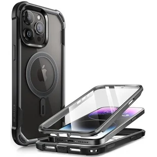 Oryginalne Etui APPLE IPHONE 15 PRO MAX SupCase IBLSN Ares MagSafe czarne - Etui i futerały do telefonów - miniaturka - grafika 1