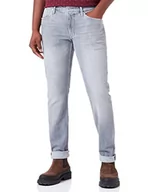 Spodenki męskie - s.Oliver Męskie spodnie jeansowe długie, szary, W34/L32, szary, 34W / 32L - miniaturka - grafika 1