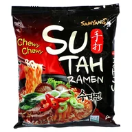 Zupy w płynie - SamYang Zupka Sutah Hot&Spicy Wołowina 120 g - miniaturka - grafika 1