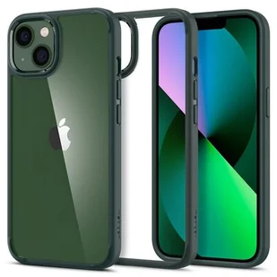 Spigen Ultra Hybrid iPhone 13 Midnight Green - Etui i futerały do telefonów Spigen Ultra Hybrid iPhone 13 Midnight Green - Etui i futerały do telefonów - miniaturka - grafika 1