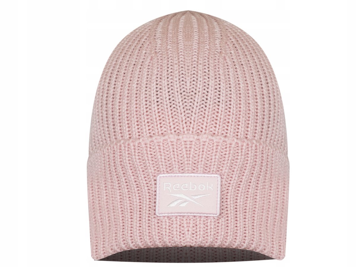 REEBOK CZAPKA - CL FO Beanie H47510 zimowa RÓŻOWA