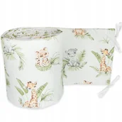 Ochraniacze do łóżeczka - OCHRANIACZ 360x30 DO ŁÓŻECZKA 120x60 SUPER JAKOŚĆ! - miniaturka - grafika 1