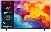 Telewizory - TCL 75P655 LED 75" 4K Ultra HD Google TV - miniaturka - grafika 1