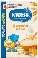 Płatki śniadaniowe i musli - Kaszka wieloziarnista dla dzieci Nestle Nestl Porridge 8 Whole Grain Cereals With Honey 6 Months 600 g (8410100013763) - miniaturka - grafika 1