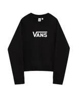 Bluzy damskie - Bluza Damska WM Flying V FT Boxy Czarna VANS VN0A47THBLK1 L - miniaturka - grafika 1