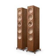 Głośniki i kolumny - KEF R11 Meta kolumna podłogowa (sztuka) Walnut - miniaturka - grafika 1