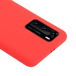Crong Color Cover - Etui Huawei P40 (czerwony) - Etui i futerały do telefonów - miniaturka - grafika 8