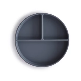 Mushie Talerzyk z przyssawką silikonowy Tradewinds - Miseczki i talerzyki dla dzieci - miniaturka - grafika 1