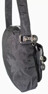 Stylowa Pozioma Torba Mała Na Ramię Bag Street NR 2225 CZARNY - Torebki damskie - miniaturka - grafika 5