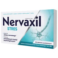 Układ nerwowy - Nervaxil Stres, 30 tabletek powlekanych - miniaturka - grafika 1