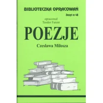 Biblios Poezje Czesława Miłosza - zeszyt 48 - Teodor Farent - Lektury szkoła podstawowa - miniaturka - grafika 2