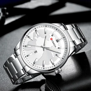 Zegarek ZEGAREK MĘSKI CURREN 8366 (zc030a) + BOX - Zegarki męskie - miniaturka - grafika 3