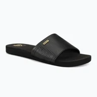 Klapki i japonki damskie - Klapki damskie REEF Bliss Nights Slide black/black - miniaturka - grafika 1