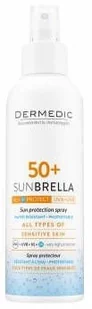 Biogened Dermedic Sunbrella Baby mleczko ochronne w sprayu dla dzieci i niemowląt spf 50+ 150 ml - Balsamy i kremy do opalania - miniaturka - grafika 1