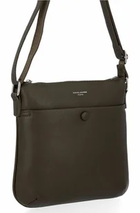 Torebka damska listonoszka David Jones Khaki - Torebki damskie - miniaturka - grafika 1