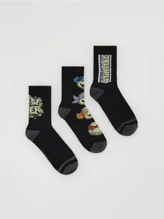 Reserved - Skarpetki Teenage Mutant Ninja Turtles 3 pack - czarny - Skarpetki dla dzieci - miniaturka - grafika 1