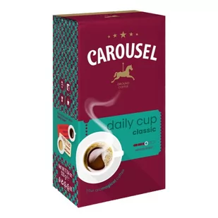 Carousel Coffee Daily Cup Classic kawa mielona 500g - Kawa - miniaturka - grafika 1