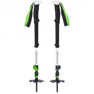 Kije skiturowe Black Diamond Expedition 3 Długość kijków: 125 cm / Kolor: czarny/zielony - Kije trekkingowe - miniaturka - grafika 1