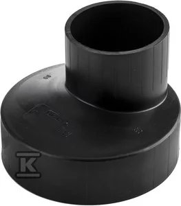 Redukcja ekscentryczna PEHD QuickStream 110x50 - Akcesoria hydrauliczne - miniaturka - grafika 1