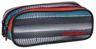 CoolPack Piórnik-saszetka podwójna-Clever 392 prostokątna 63524CP Orange Twist PATIO - Piórniki - miniaturka - grafika 1