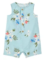 Pajacyki dla niemowląt - carter's Kombinezon w kolorze błękitnym ze wzorem - miniaturka - grafika 1