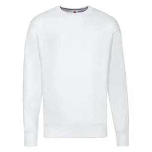 Lekka bluza męska Set-In Sweat Fruit of the Loom - Biały XXL - Bluzy męskie - miniaturka - grafika 1