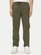 Spodnie męskie - Pepe Jeans Spodnie materiałowe Parachute Pant PM211685 Khaki Regular Fit - miniaturka - grafika 1
