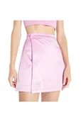Spódnice - Spódnica damska Adidas Wrap różowa satynowa trapezowa-XS - miniaturka - grafika 1