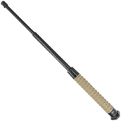 Pałki obronne - Pałka teleskopowa ESP Easy Lock Button Triangle End hartowana 20" - Khaki/Black - miniaturka - grafika 1