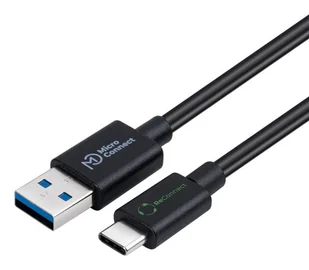 Microconnect ECO-USB3.1CA2 kabel USB USB 3.2 Gen 1 (3.1 Gen 1) 2 m USB C Czarny - Kable komputerowe i do monitorów - miniaturka - grafika 1