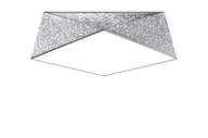 Lampy sufitowe - Sollux Lighting Hexa 45 plafon 3-punktowa cekin SL.0694 SL.0694 - miniaturka - grafika 1