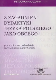 Z zagadnień dydaktyki języka polskiego jako obcego Anna Seretny - Eseje - miniaturka - grafika 1