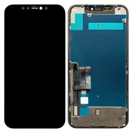 Inne - TEMU Zestaw do wymiany ekranu LCD na iPhone 11 (komponenty 6.1-calowego, wyświetlacz LCD i konwerter , zawiera narzędzia naprawcze, osłonę z twardego - miniaturka - grafika 1
