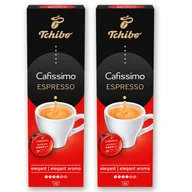 Kawa w kapsułkach i saszetkach - 2X Kapsułki Tchibo Cafissimo Espresso Elegant Aroma Zestaw 2X 10 Sztuk Kaps. Zapas - miniaturka - grafika 1