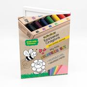 Kredki, ołówki, pastele i pisaki - Mój Pierwszy Zestaw Do Kolorowania Z Kredkami Medenka Junior 1+ - miniaturka - grafika 1