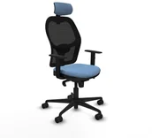 Fotele i krzesła biurowe - Krzesło Biurowe Piqueras y Crespo 1D036N2 Błękitne niebo - miniaturka - grafika 1