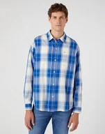 Koszule męskie - Wrangler 1 Pkt Shirt Męska Koszula Materiałowa W Kratę Nautical W5D64Mxv2-4Xl - miniaturka - grafika 1