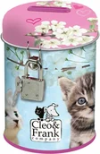 Skarbonki - Derform Skarbonka z kłódką Cleo i Frank 32 Kot DERFORM - miniaturka - grafika 1