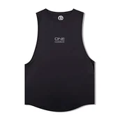 Garnitury - One Athletic Męska kamizelka Mtech, czarna, S UK - miniaturka - grafika 1