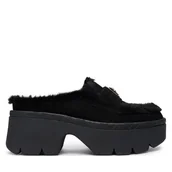 Klapki i japonki damskie - Klapki Guess FLFBRI ESU06 Czarny - miniaturka - grafika 1