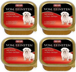Animonda Dog Vom Feinsten Senior smak: wołowina z kurczakiem 6 x 150g - Mokra karma dla psów - miniaturka - grafika 1