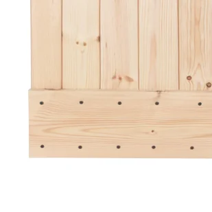 Drzwi przesuwne, 70x210 cm, lite drewno sosnowe 8720845854621 - Drzwi wewnętrzne - miniaturka - grafika 8